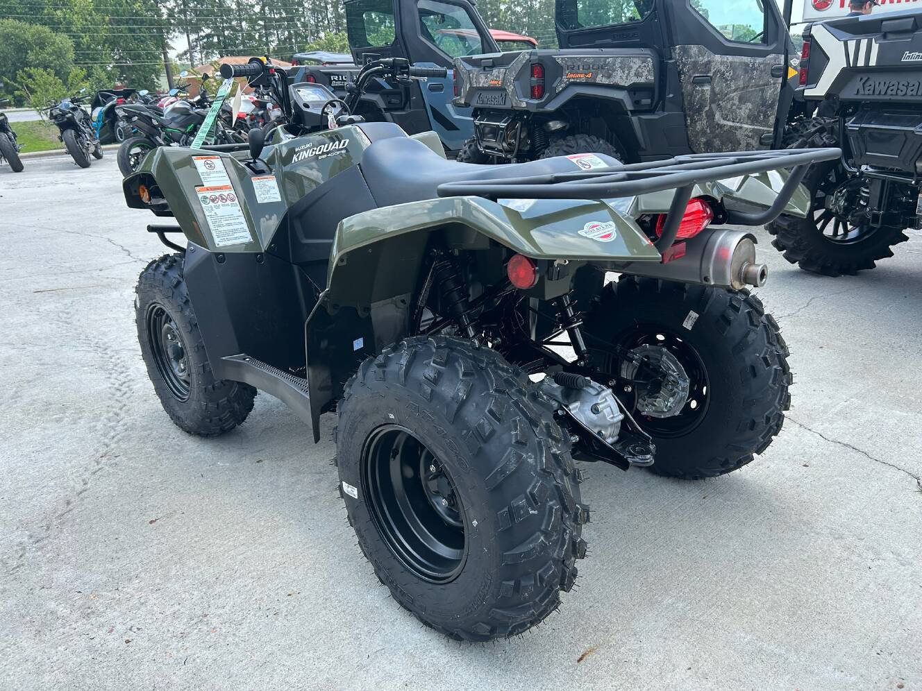A photo of this 2026 Suzuki KingQuad 400FSi