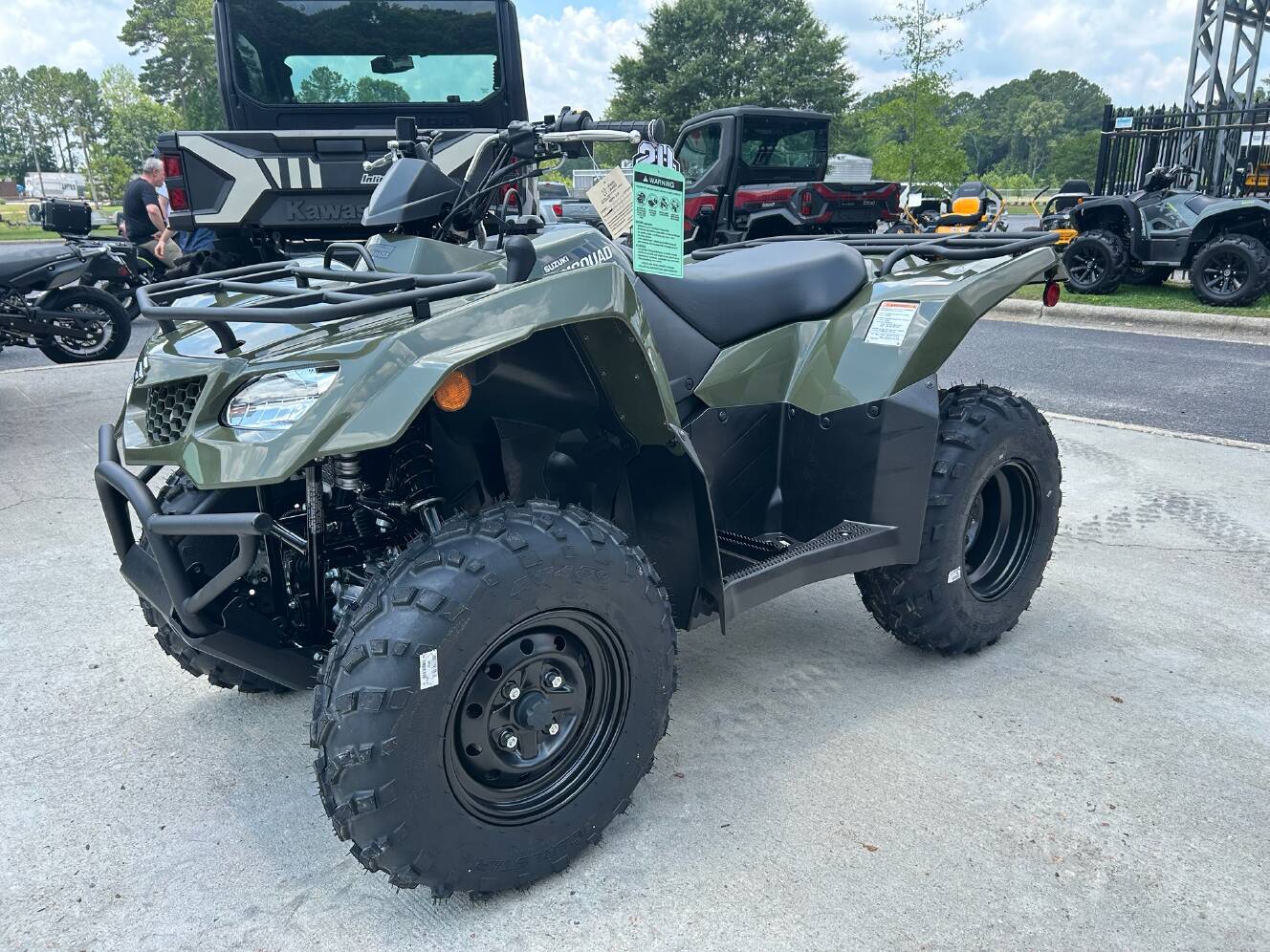 A photo of this 2026 Suzuki KingQuad 400FSi