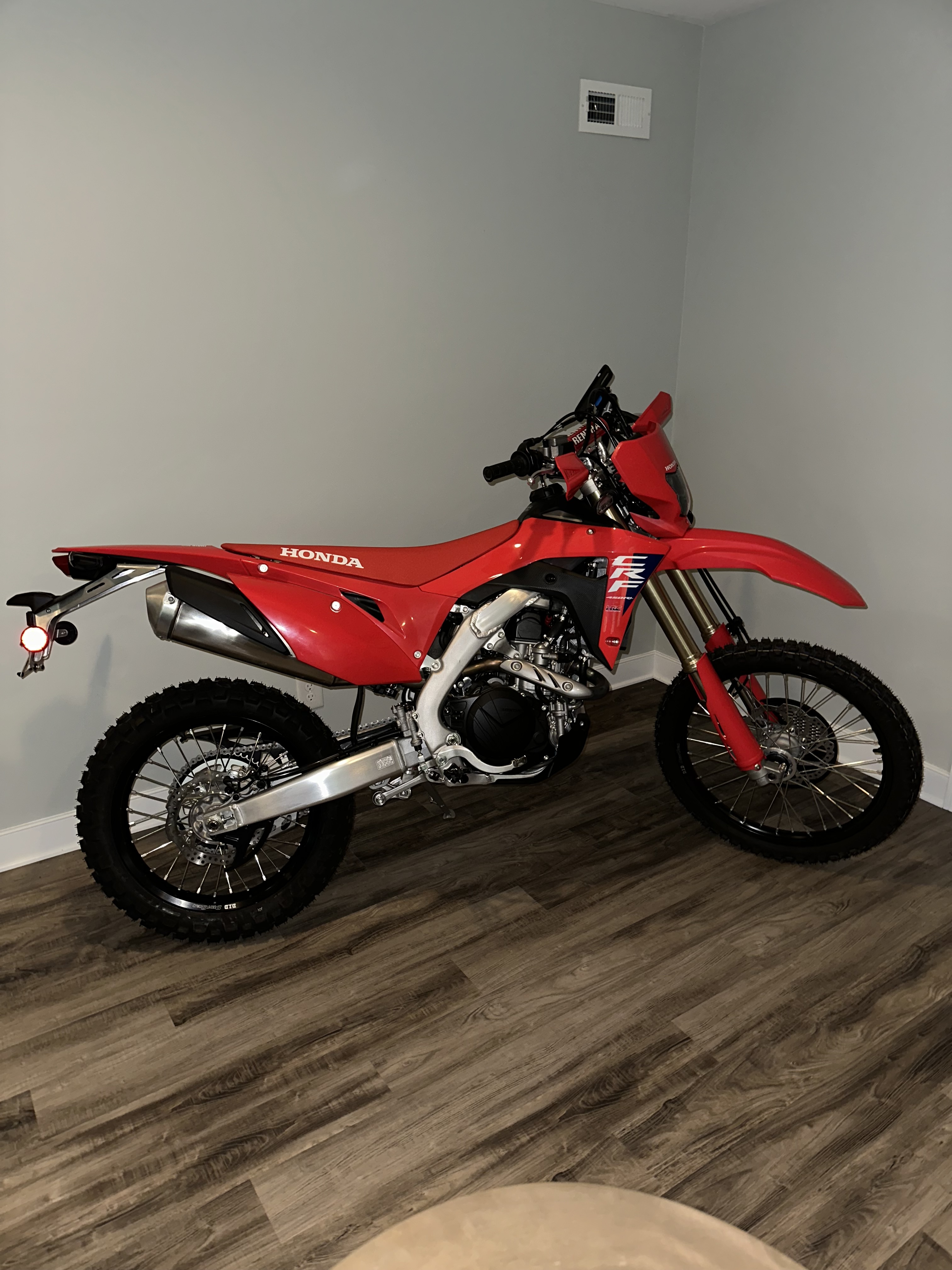 2025 Honda CRF 450RL Dual Sport motorcycle