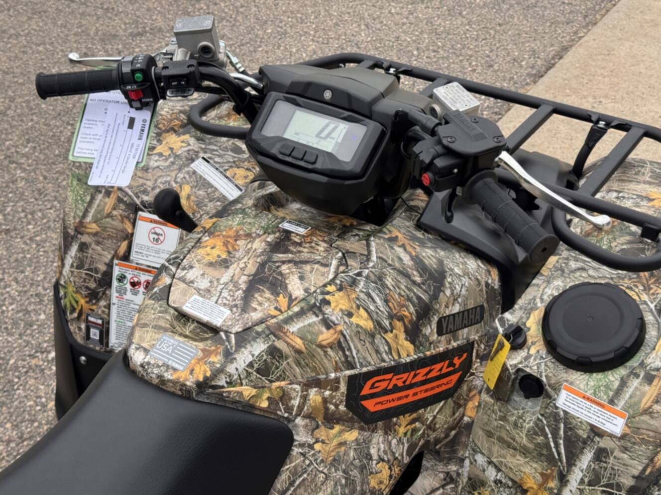A photo of this 2027 Yamaha Grizzly EPS Camo EPS XT-R