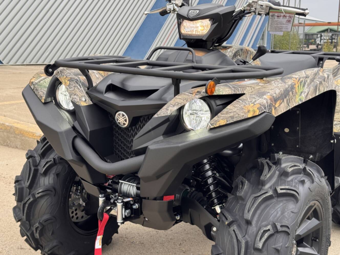A photo of this 2027 Yamaha Grizzly EPS Camo EPS XT-R