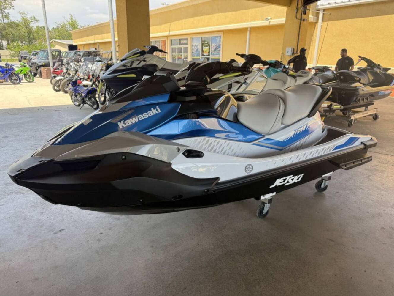 A photo of this 2026 Kawasaki Jet Ski STX 160X