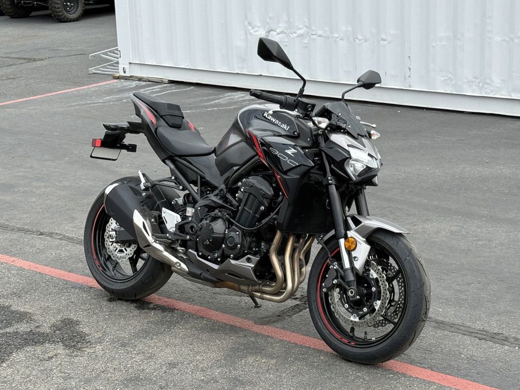 2023 Kawasaki Z900 ABS Metallic Black/Graphite Gray/Flat Black ABS in Kennewick, WA