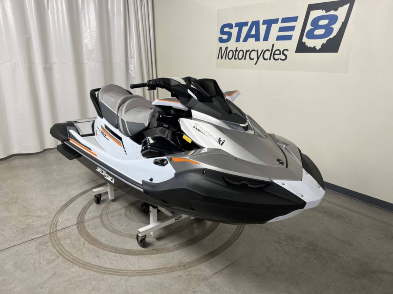 A photo of this 2026 Kawasaki Jet Ski STX 160LX (JN1500FTFNN)