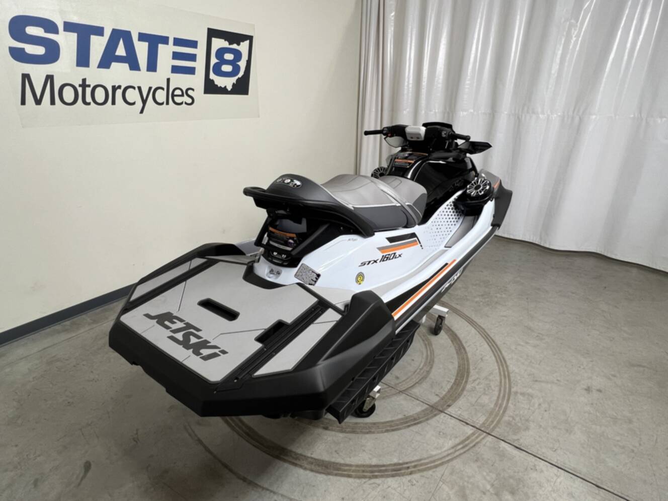 A photo of this 2026 Kawasaki Jet Ski STX 160LX (JN1500FTFNN)