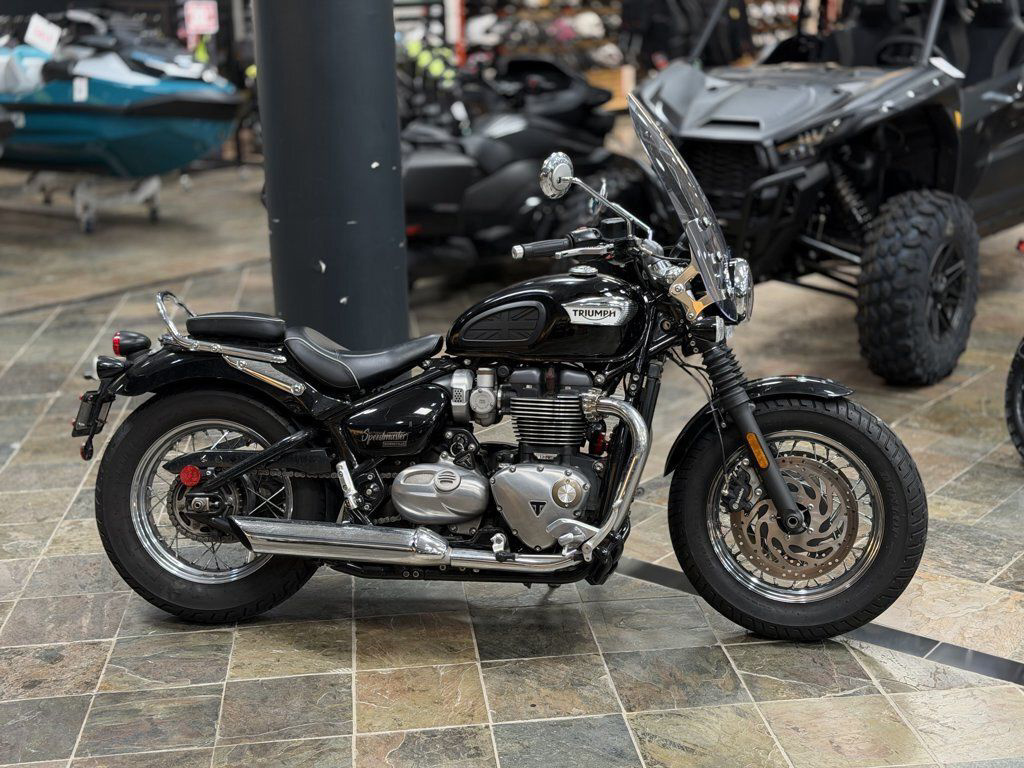 2018 Triumph Bonneville Speedmaster Jet Black SPEEDMASTER in La Marque, TX