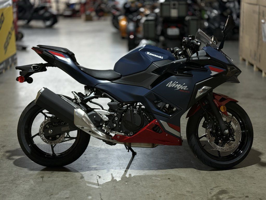 A！ New 2026 Kawasaki Ninja 500 Metallic Matte Twilight Blue Abs For
