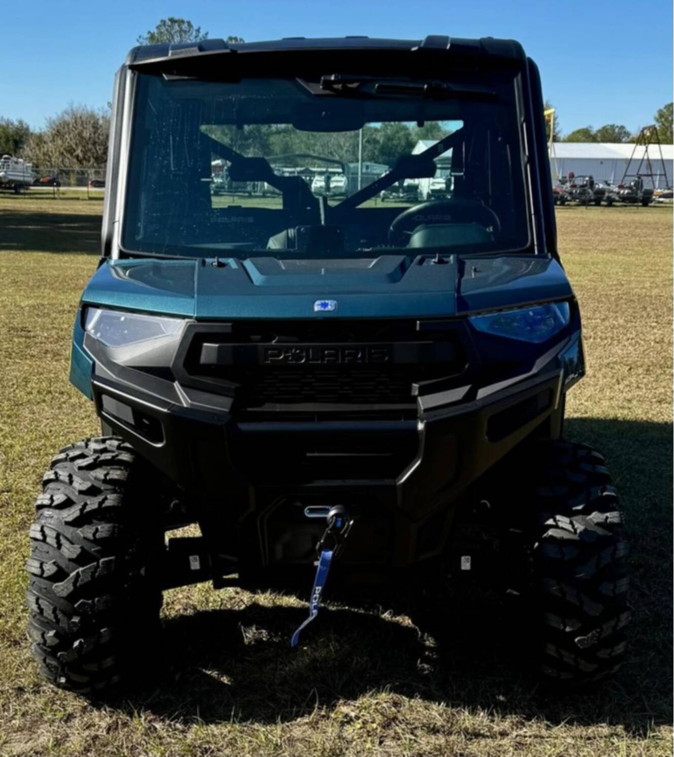 A photo of this 2026 Polaris® Ranger Crew XP 1000 NorthStar Edition Ultimate Blue Lab