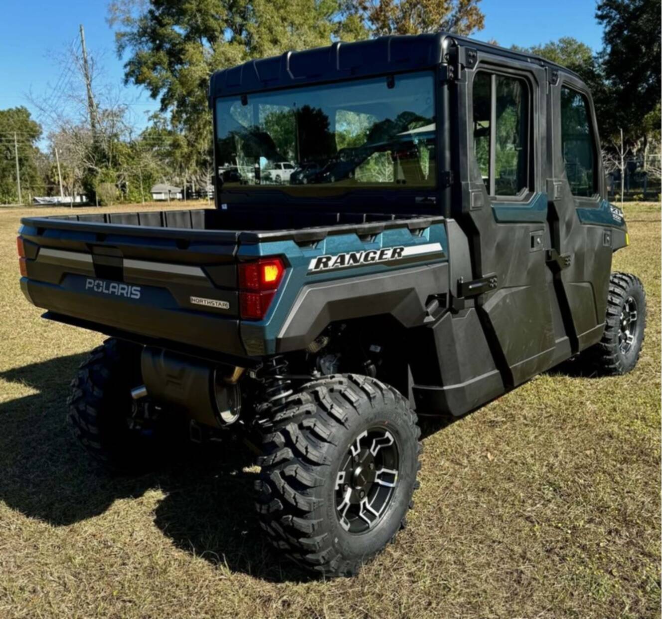 A photo of this 2026 Polaris® Ranger Crew XP 1000 NorthStar Edition Ultimate Blue Lab