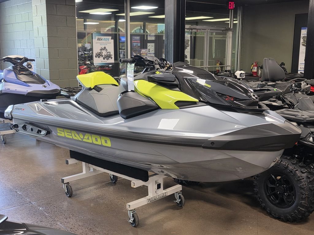 2025 Sea-Doo RXP-X 325 Tech, BRP Premium A, iBR Ice Metal / Manta in columbus GA