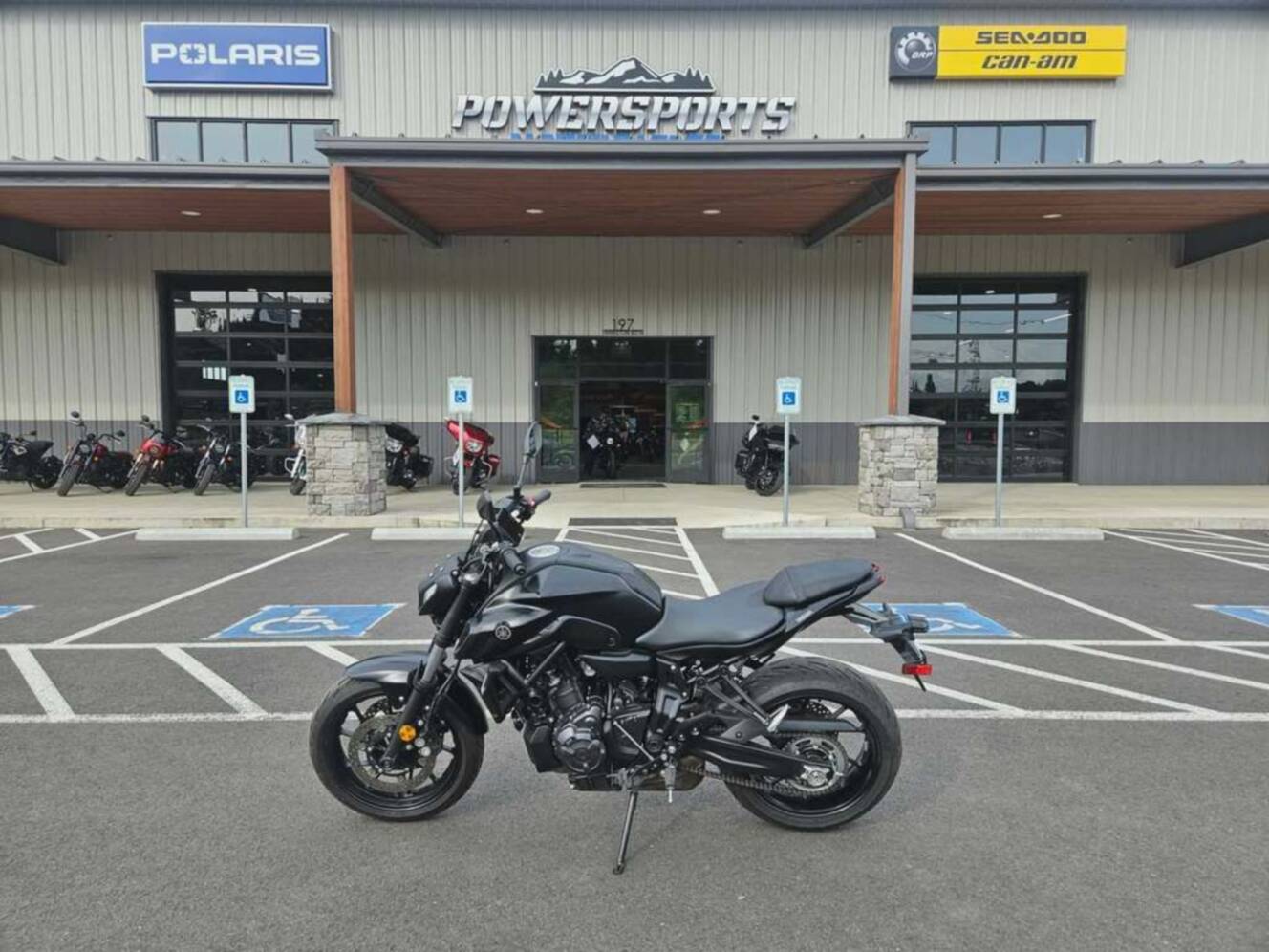 A photo of this 2024 Yamaha MT-07