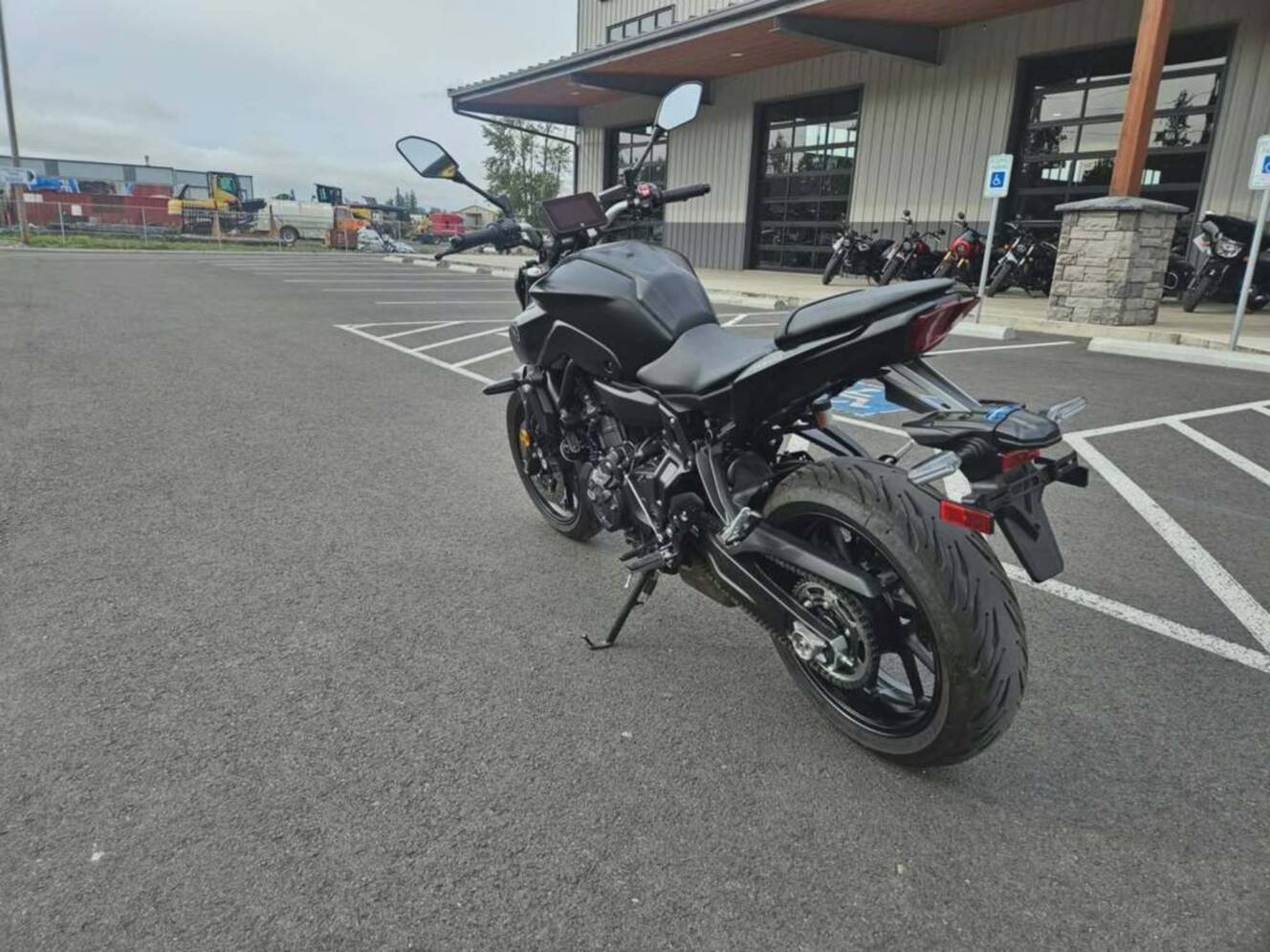 A photo of this 2024 Yamaha MT-07