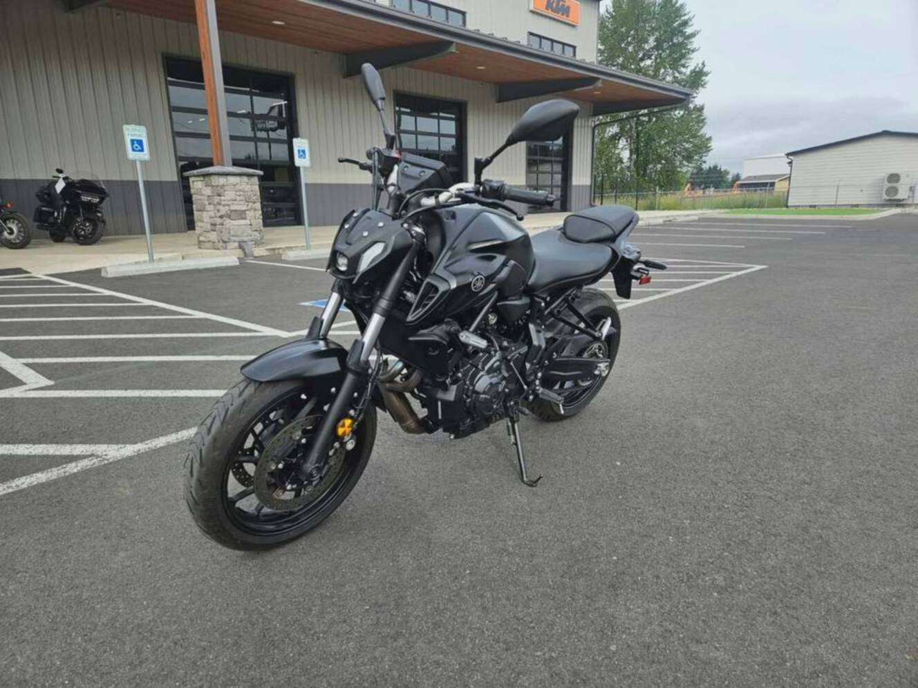 A photo of this 2024 Yamaha MT-07