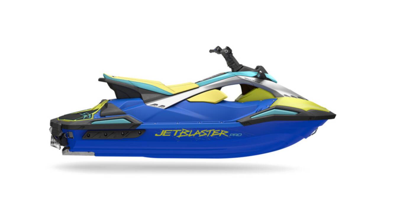 A photo of this 2026 Yamaha Waverunners JetBlaster PRO 3-Up