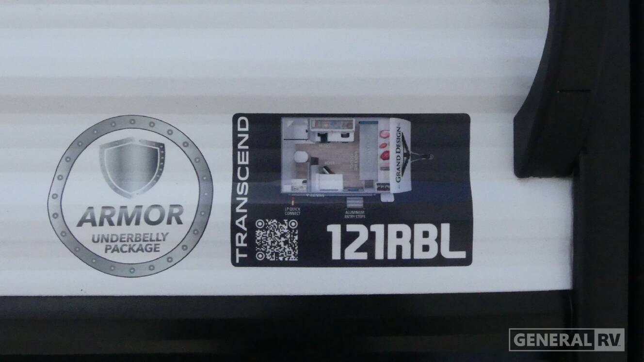 A photo of this 2027 Grand Design TRANSCEND LITE 121RBL