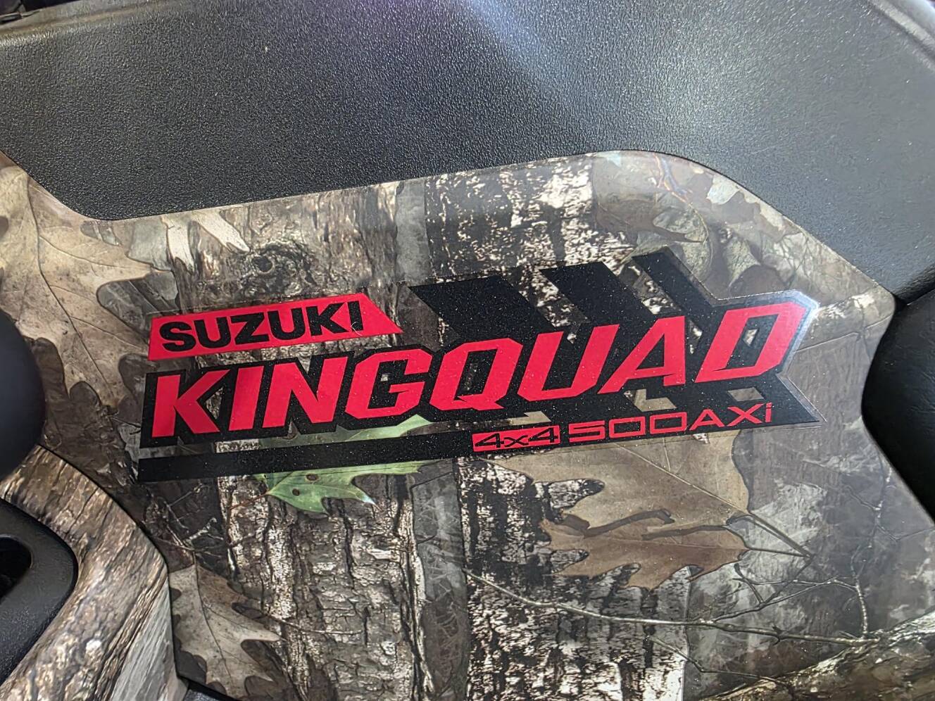 A photo of this 2025 Suzuki KingQuad 500 AXi Power Steering SE Camo