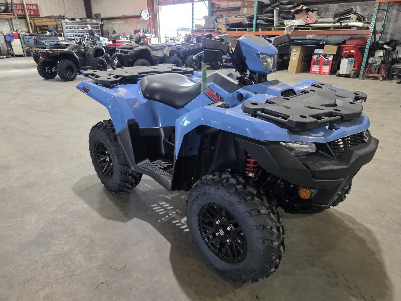 A photo of this 2025 Suzuki KingQuad 500 AXi Power Steering SE