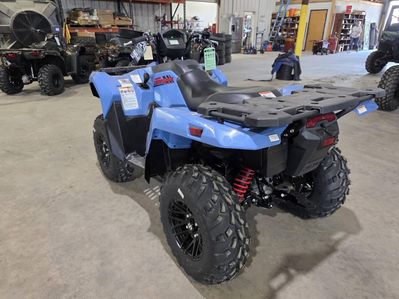 A photo of this 2025 Suzuki KingQuad 500 AXi Power Steering SE