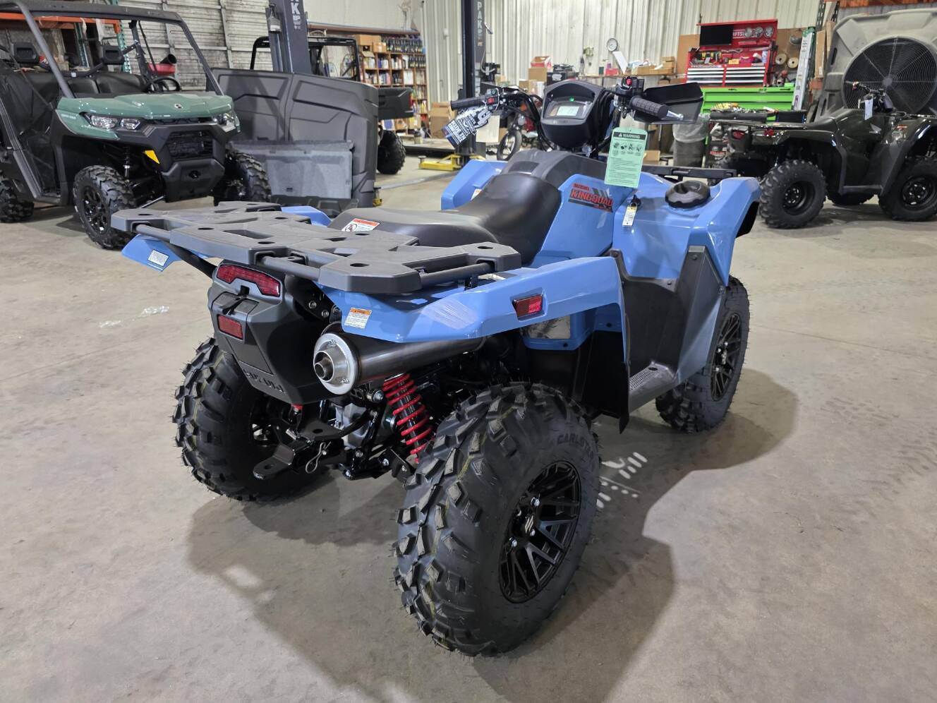 A photo of this 2025 Suzuki KingQuad 500 AXi Power Steering SE