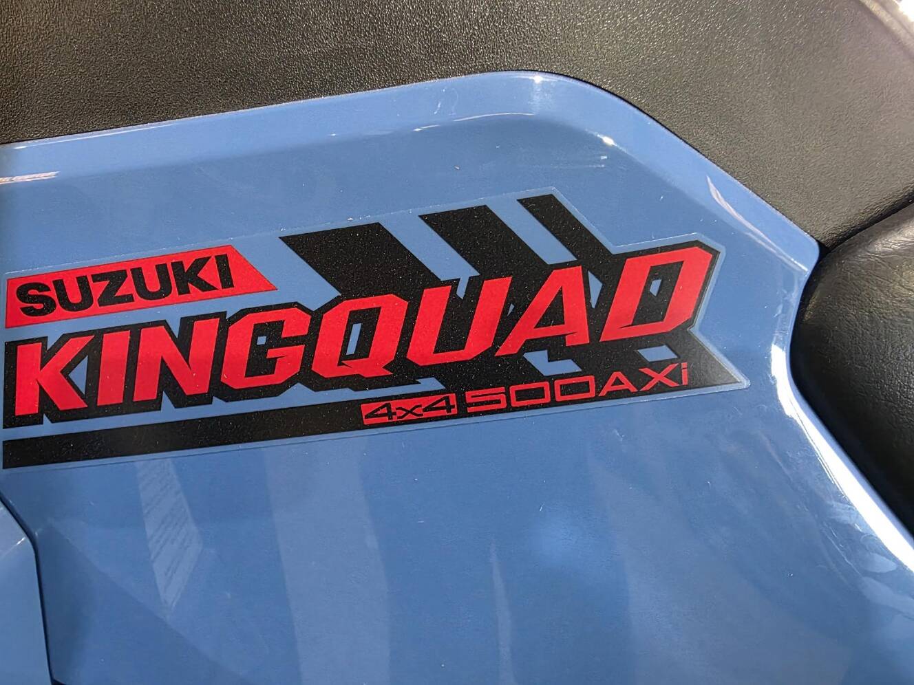 A photo of this 2025 Suzuki KingQuad 500 AXi Power Steering SE