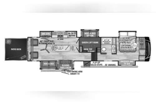 2027 Kz Durango Gold 382MBF G382MBF in clinton MO