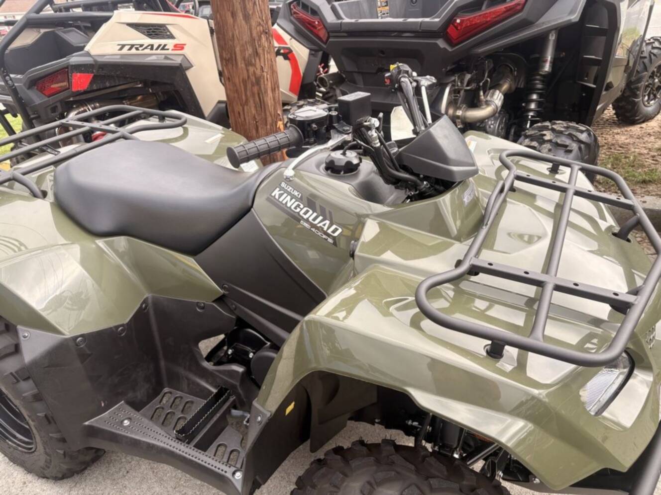 A photo of this 2026 Suzuki KingQuad 400FSi