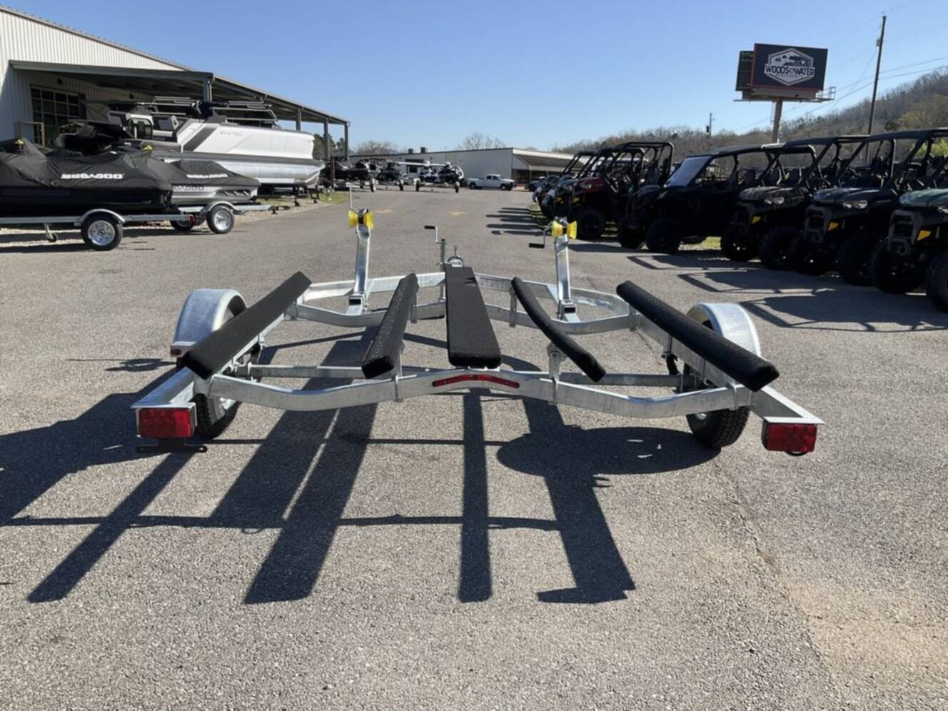 A photo of this 2025 Com Fab PWC Double Trailer