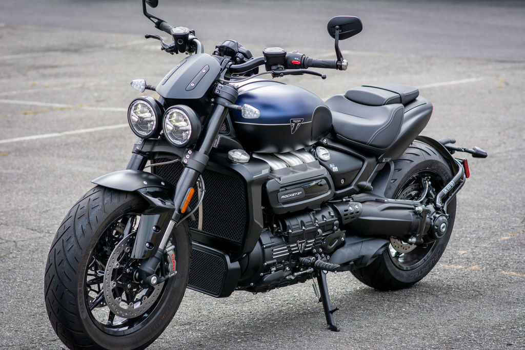 2025 Triumph Rocket 3 Storm R Satin Pacific Blue and Matte Sapphire STORM R in Richmond, VA