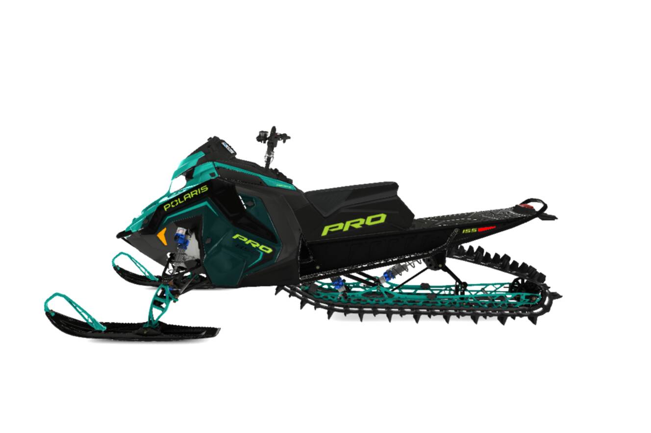 A photo of this 2025 Polaris 850 PRO RMK 155 SC