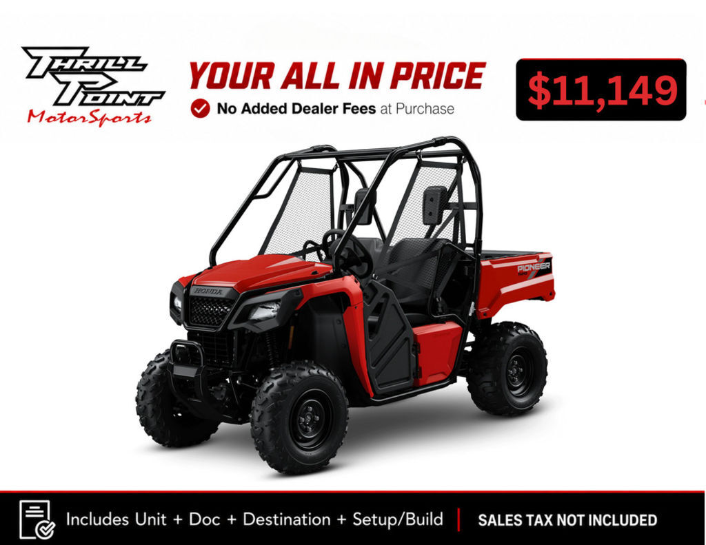 2026 Honda® Pioneer 520 BASE in medina OH