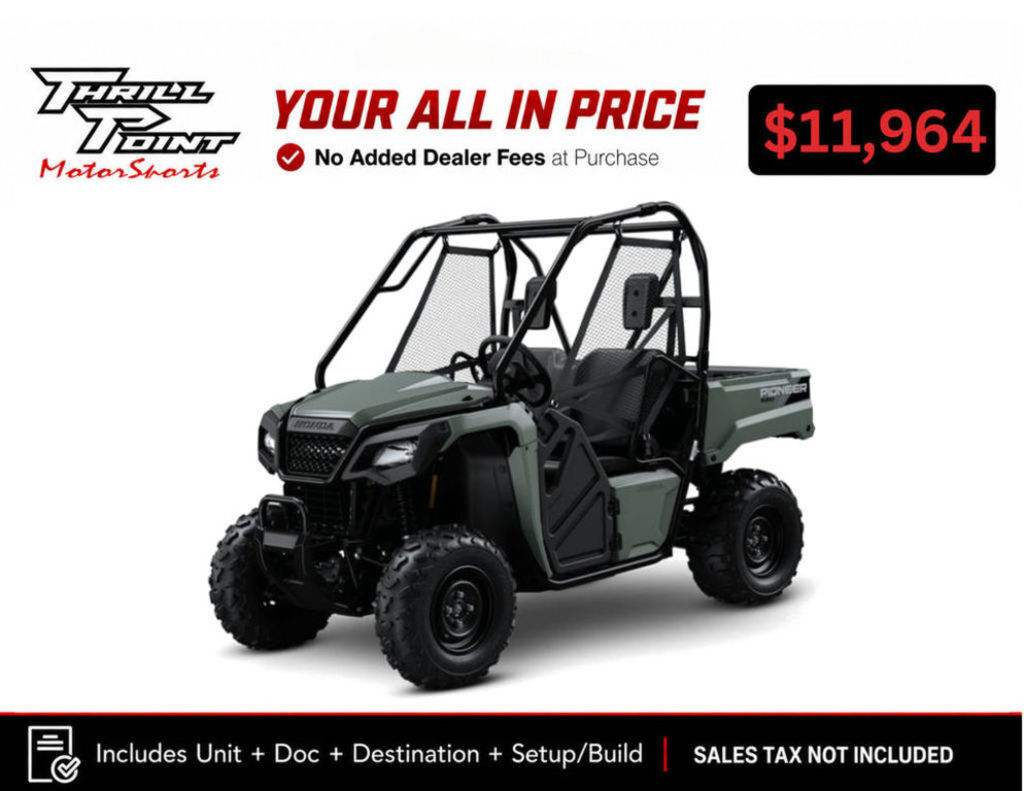 2026 Honda® Pioneer 520 BASE in medina OH