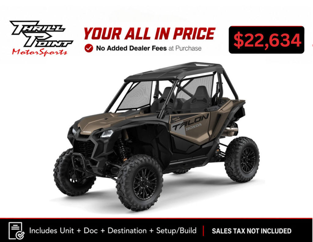 2026 Honda® Talon 1000X in medina OH