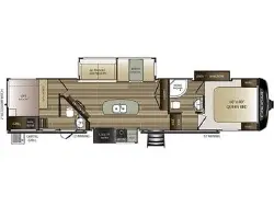 2021 KEYSTONE COUGAR 364BHL