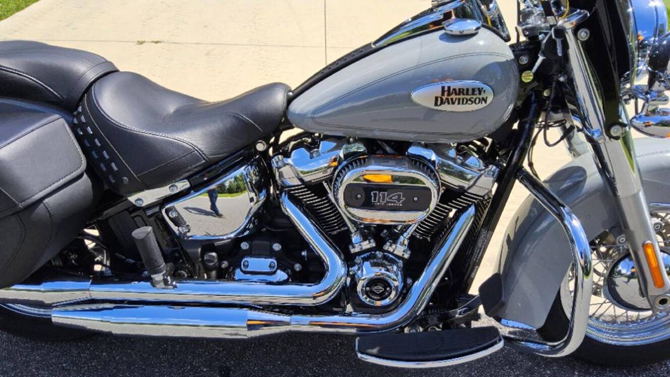 A photo of this 2024 Harley-Davidson Heritage Classic 114