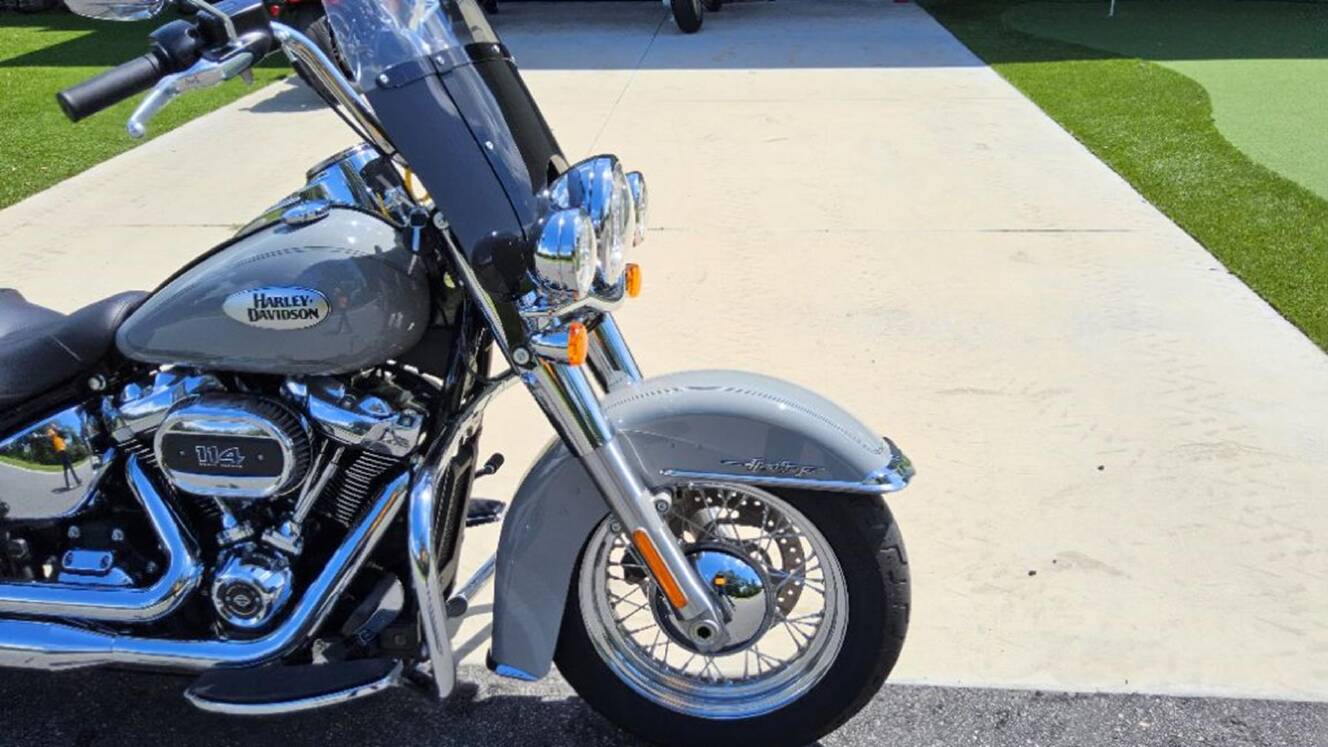 A photo of this 2024 Harley-Davidson Heritage Classic 114
