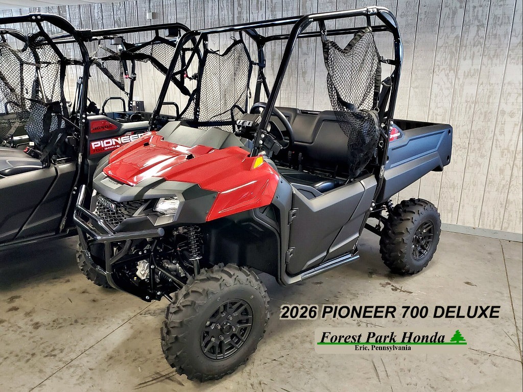 2026 Honda Pioneer 700 Deluxe UTV/Utility ATV