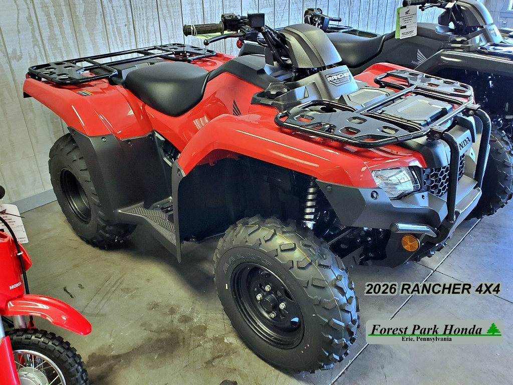 2026 Honda FourTrax Rancher 4x4 Recreation/Utility ATV