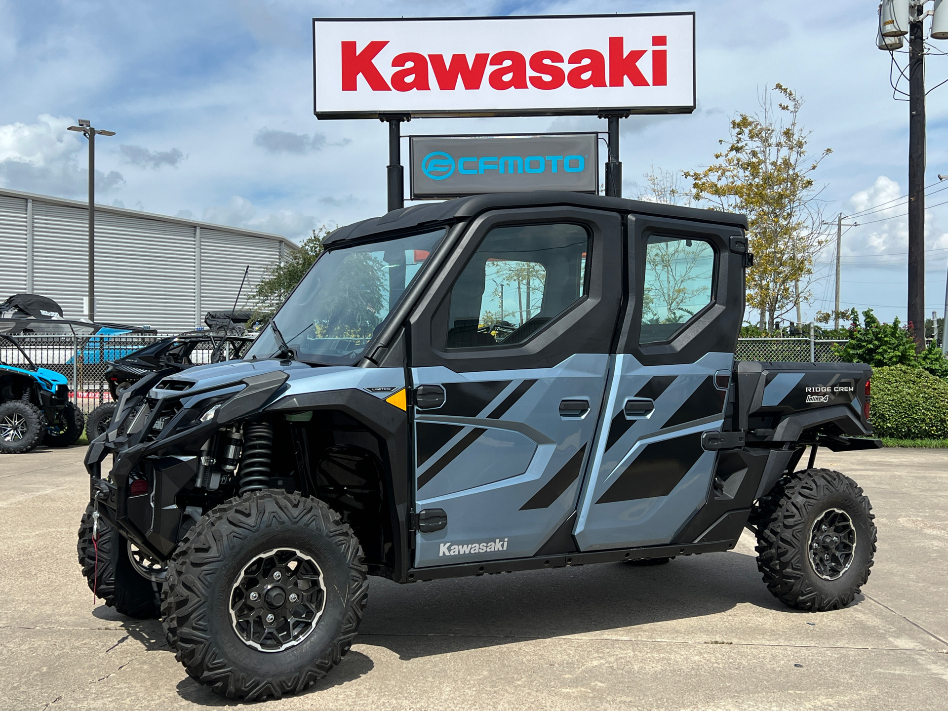 2025 Kawasaki RIDGE® XR CREW Limited HVAC in la marque TX