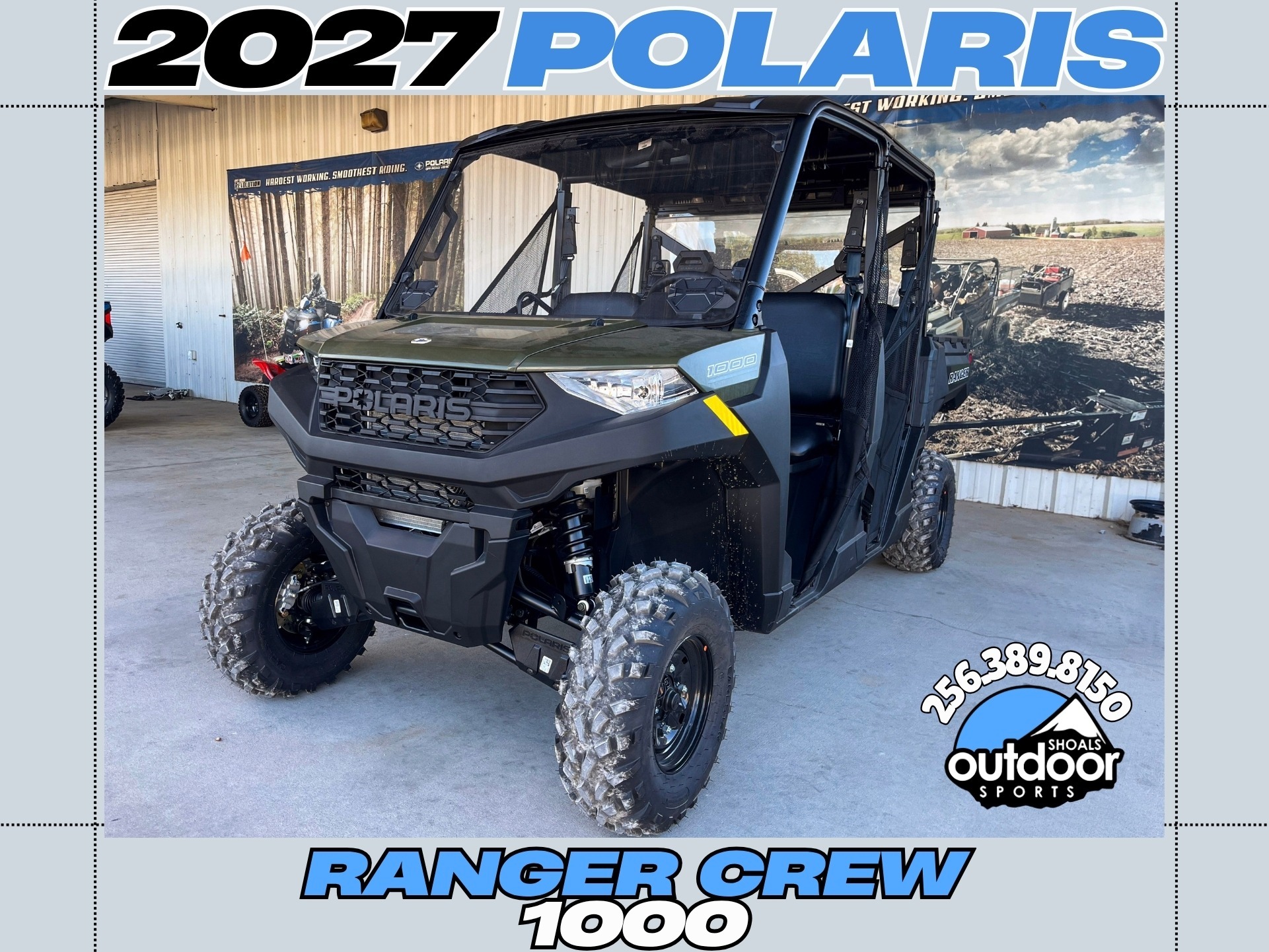 2027 Polaris Ranger Crew 1000 BASE in tuscumbia AL