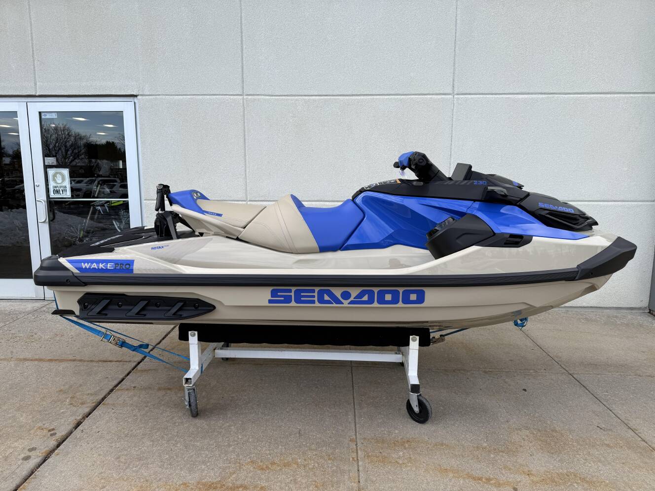 A photo of this 2026 Sea-Doo WAKE PRO 230 AUDIO IBR IDF