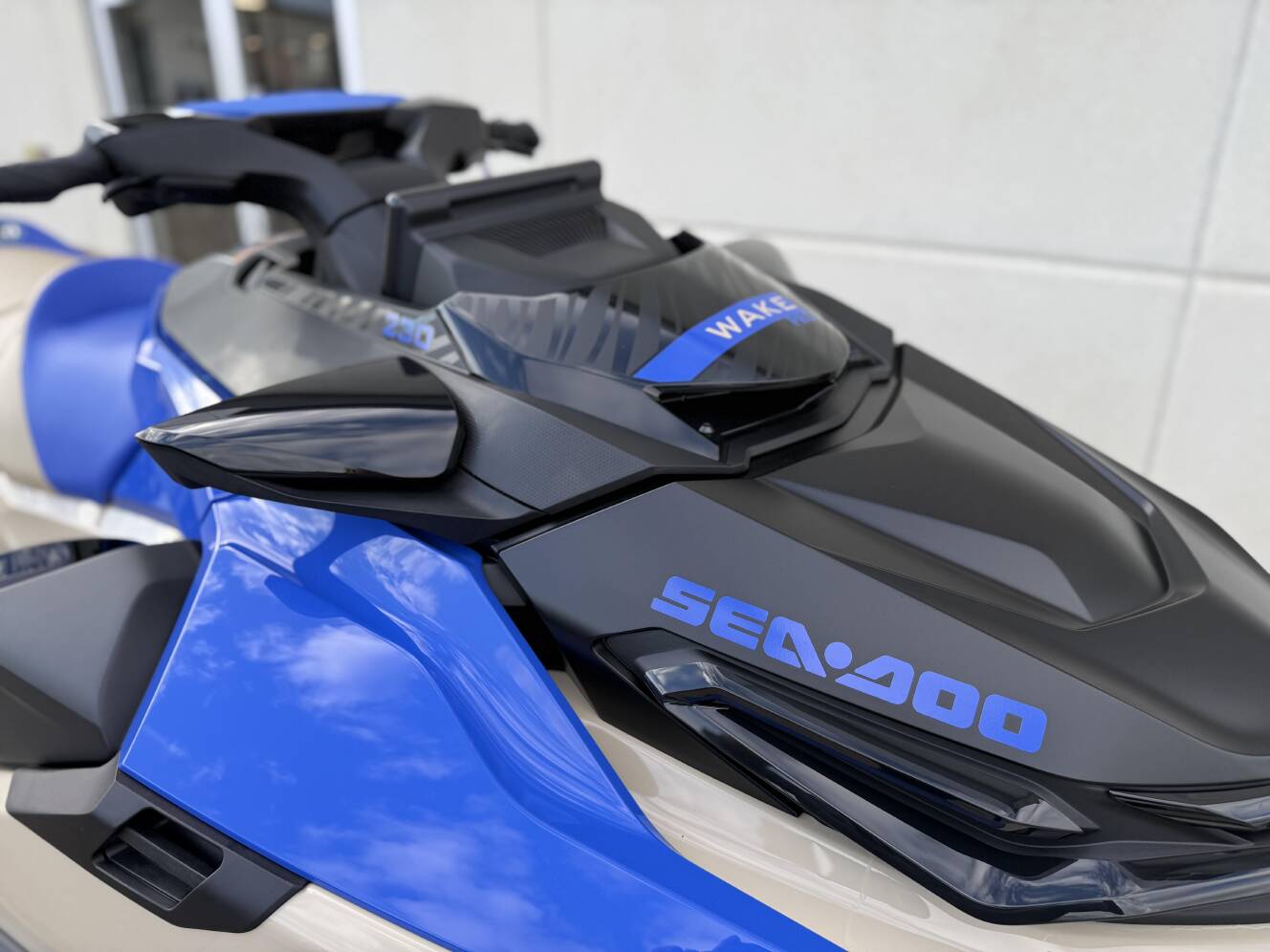 A photo of this 2026 Sea-Doo WAKE PRO 230 AUDIO IBR IDF