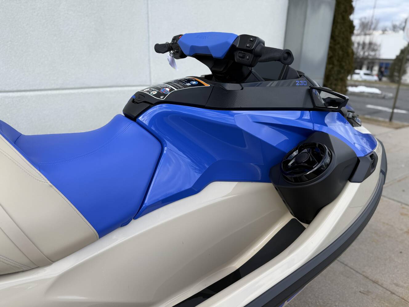 A photo of this 2026 Sea-Doo WAKE PRO 230 AUDIO IBR IDF