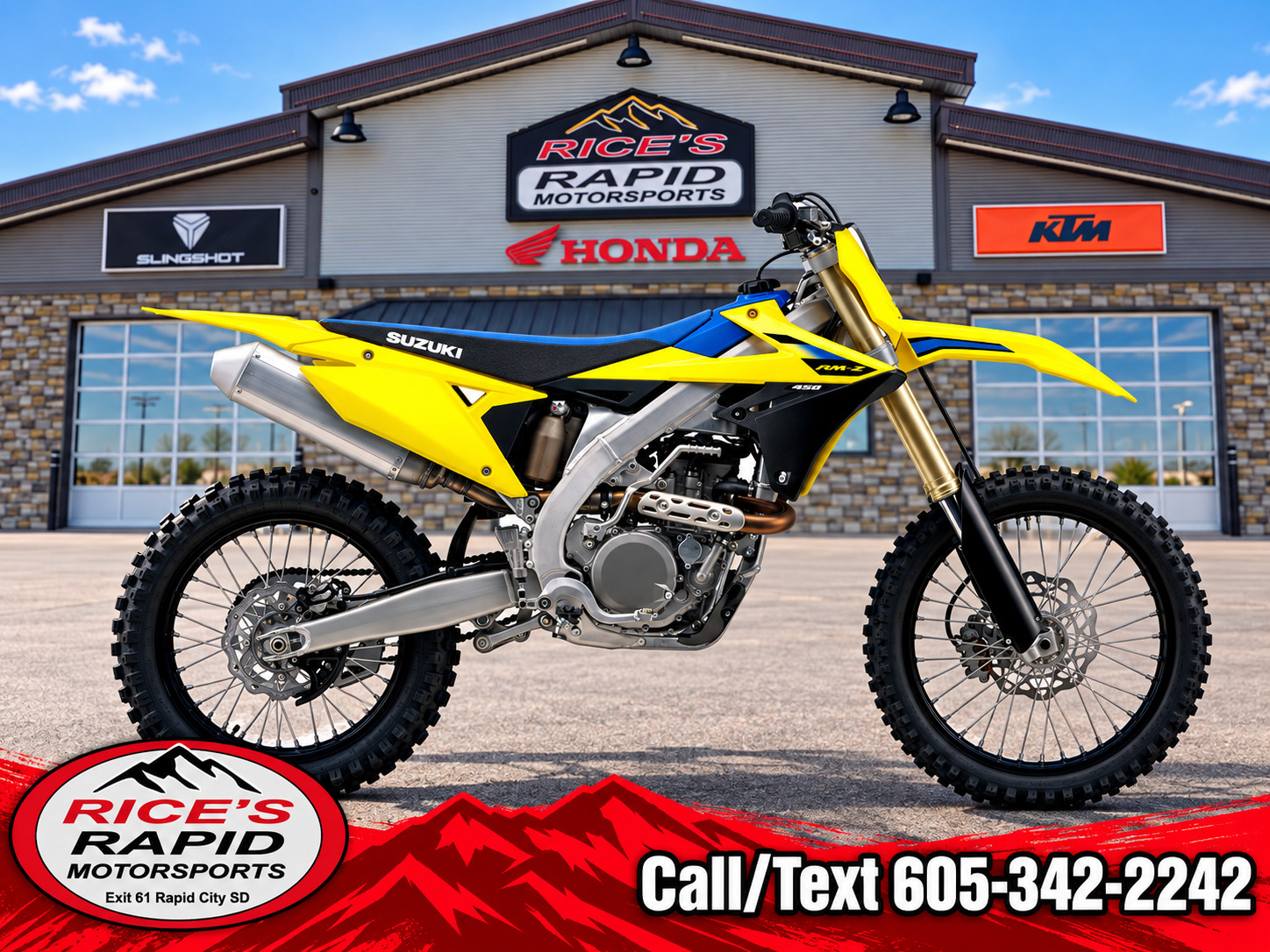 2027 Suzuki RM-Z450 450 in Rapid City, SD