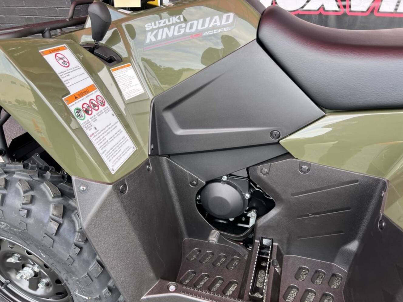 A photo of this 2026 Suzuki KingQuad 400FSi
