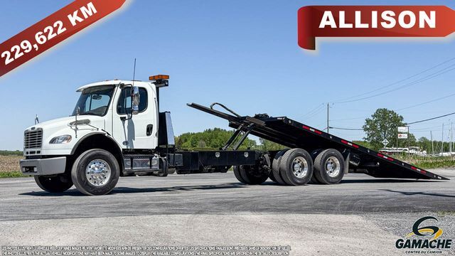 2018 FREIGHTLINER M2 106 TOWING / TOW TRUCK PLATFORM TILT AND LOAD in Champlain, NY