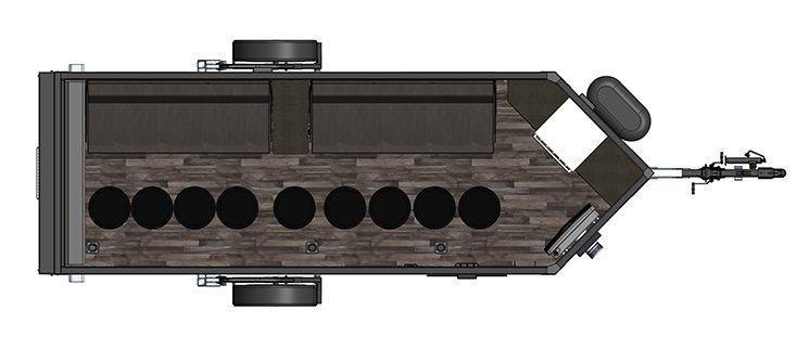 2026 Ambush Fish House VENTURE 165 REAR DOOR (6.5'x16.5') in st joseph MN