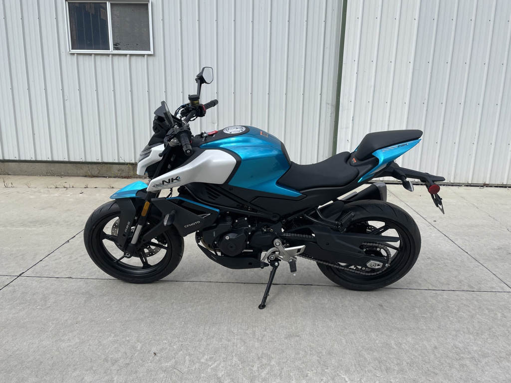 2026 CFMOTO NK 450 - ZEPHYR BLUE 450 in Marengo, IL