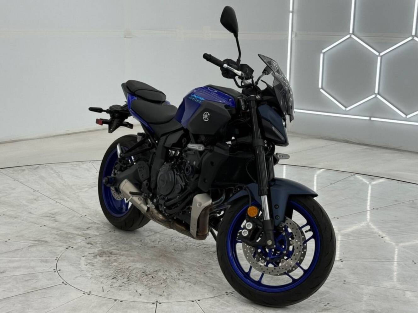 A photo of this 2025 Yamaha MT 07
