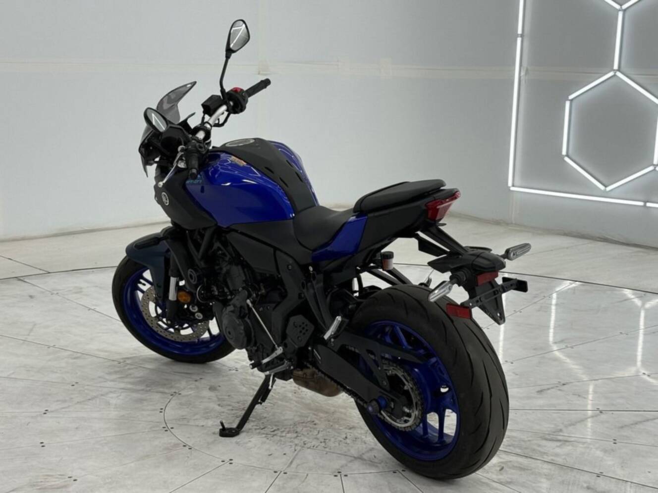 A photo of this 2025 Yamaha MT 07