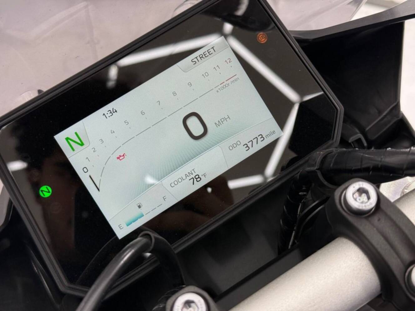 A photo of this 2025 Yamaha MT 07